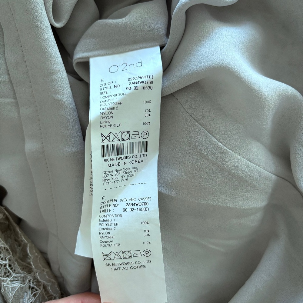 NWT O'2nd Lace Cocktail Dress - Picture 10 of 14
